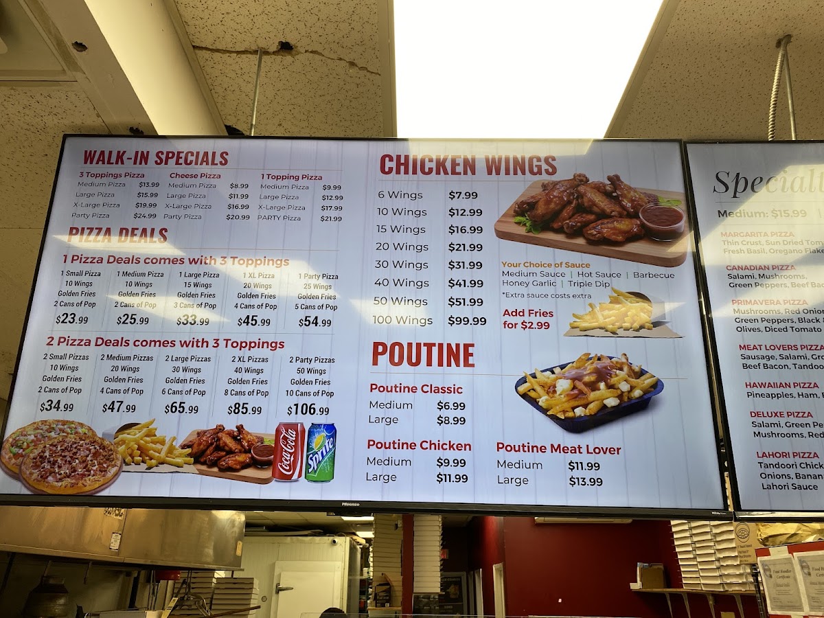 Baba Jon Pizza Menu - Image 2